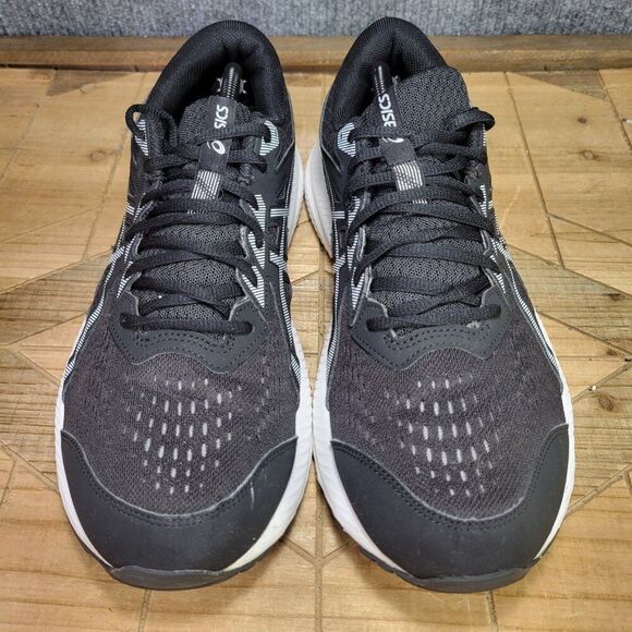 ASICS Gel Contend 8 Mens Size 12 Extra Wide Black Comfort Running Trainer Gym 4E - Picture 3 of 10